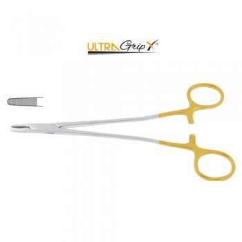 UltraGripX™ TC Sarot Needle Holder Stainless Steel, 26 cm - 10 1/4"